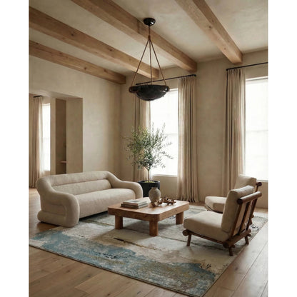 Ferris FRR14 Rug by Jaipur Living in green, blue. Made from 70% polypropylene 30% polyester in a unique style.