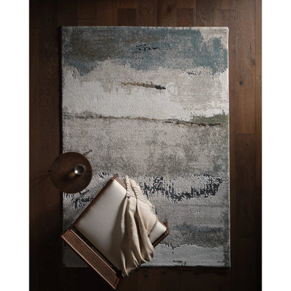 Ferris FRR14 Rug by Jaipur Living in green, blue. Made from 70% polypropylene 30% polyester in a unique style.