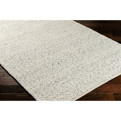 Firat FRT-2300 Rug by Livabliss in ivory, gray, charcoal. Made from main: 80% wool, main: 20% cotton in a unique style.