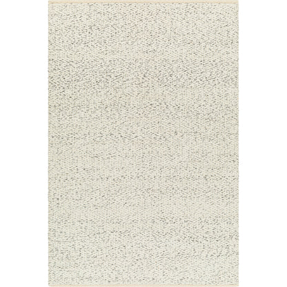 Firat FRT-2300 Rug by Livabliss in ivory, gray, charcoal. Made from main: 80% wool, main: 20% cotton in a unique style.