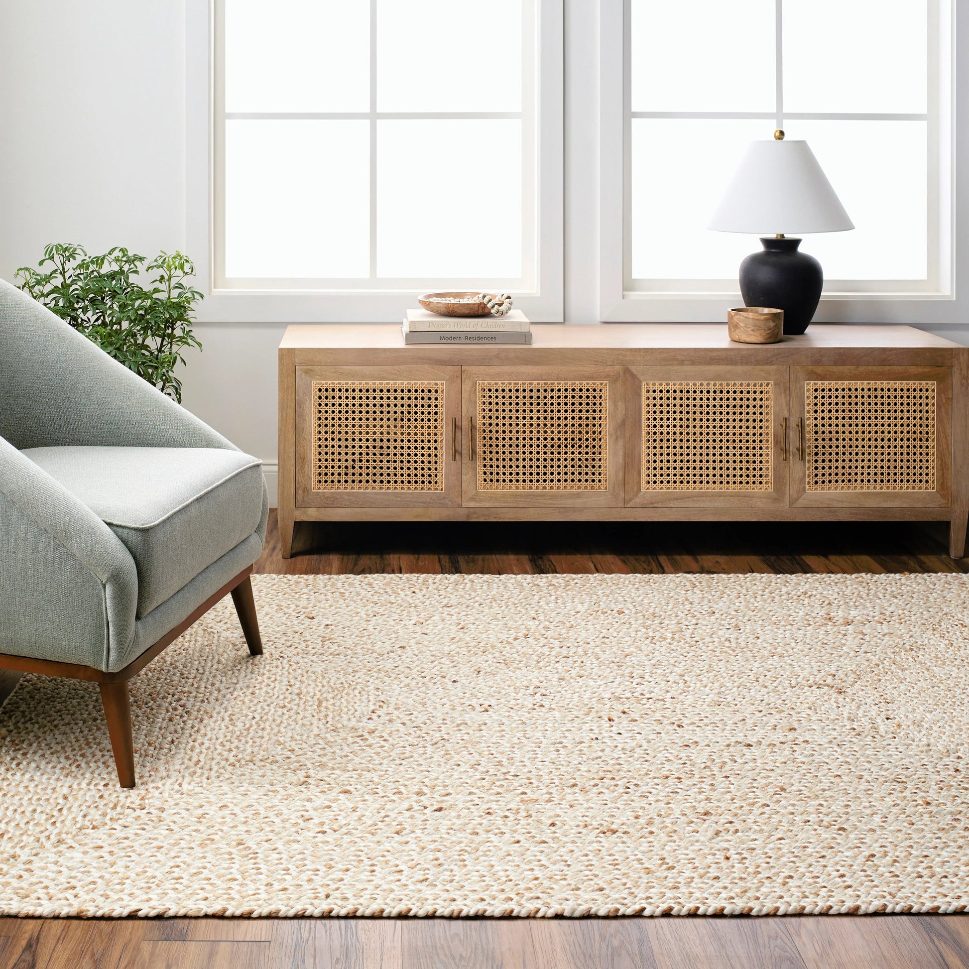 Firat FRT-2301 Rug by Livabliss. Made from main: 100% jute in a unique style.