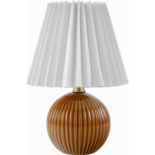 Ferez Table Lamp I - 539181 by Livabliss in glazed. Made from ceramic, linen, polystyrene in a modern style.
