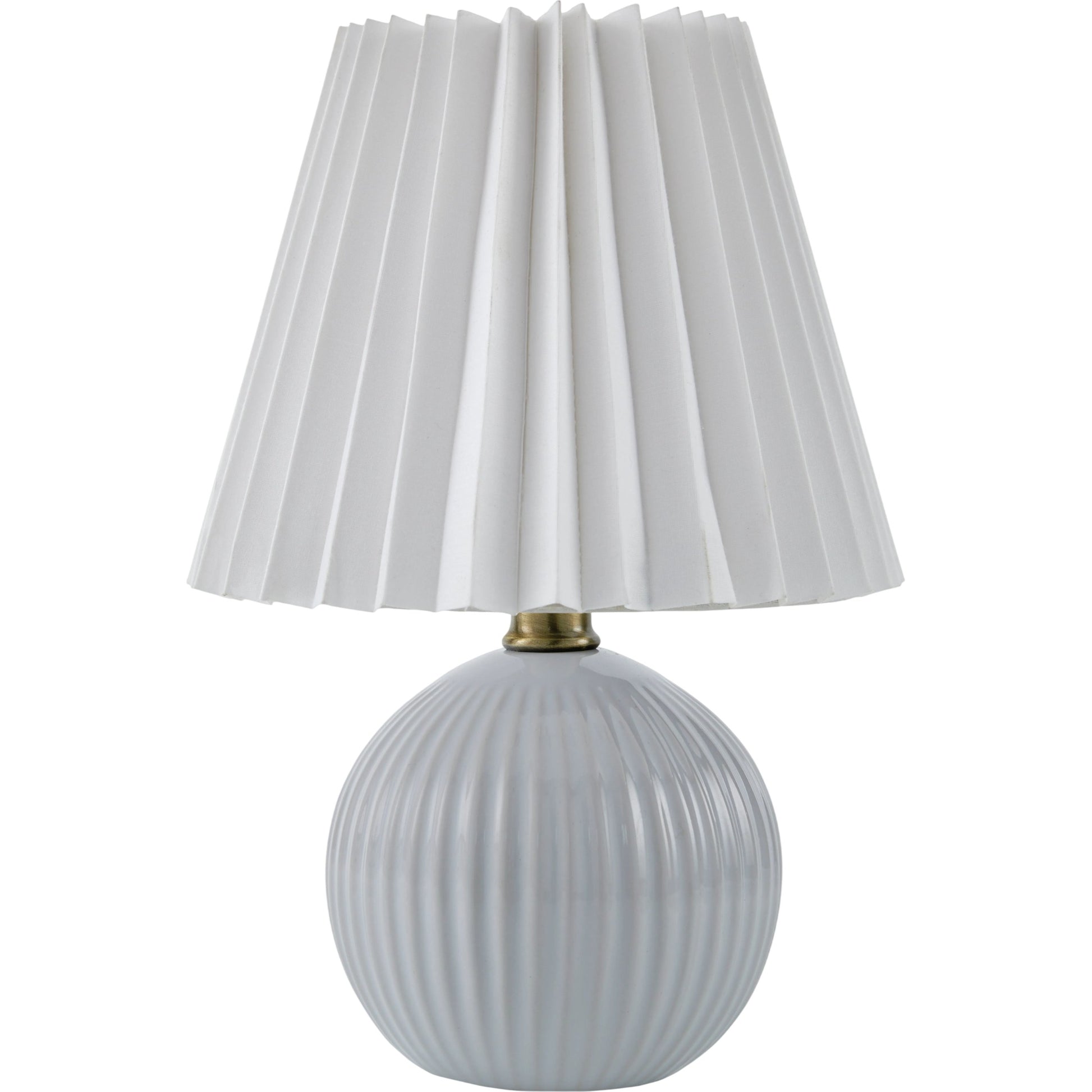 Ferez Table Lamp I - 539181 by Livabliss in glazed. Made from ceramic, linen, polystyrene in a modern style.