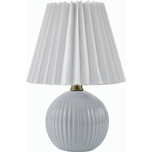 Ferez Table Lamp I - 539181 by Livabliss in glazed. Made from ceramic, linen, polystyrene in a modern style.