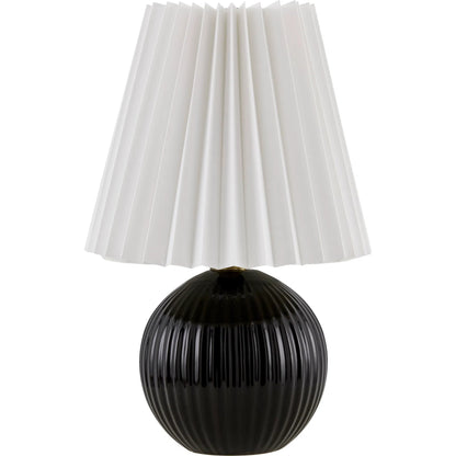 Ferez Table Lamp I - 539181 by Livabliss in glazed. Made from ceramic, linen, polystyrene in a modern style.