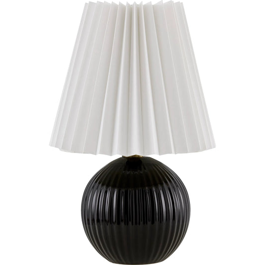 Ferez Table Lamp I - 539181 by Livabliss in glazed. Made from ceramic, linen, polystyrene in a modern style.