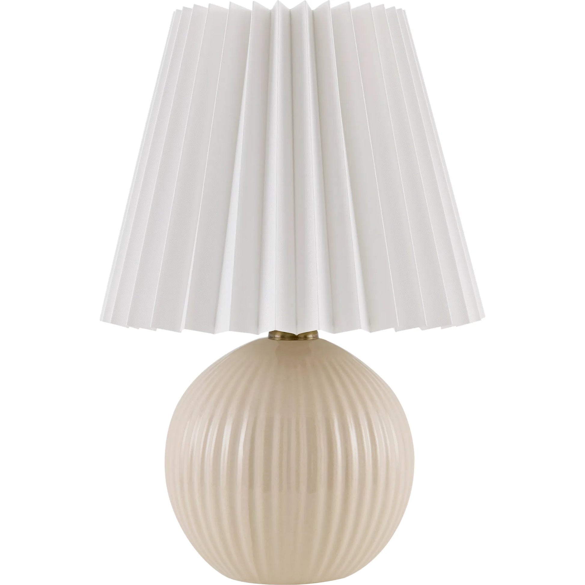 Ferez Table Lamp I - 539181 by Livabliss in glazed. Made from ceramic, linen, polystyrene in a modern style.