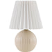 Ferez Table Lamp I - 539181 by Livabliss in glazed. Made from ceramic, linen, polystyrene in a modern style.