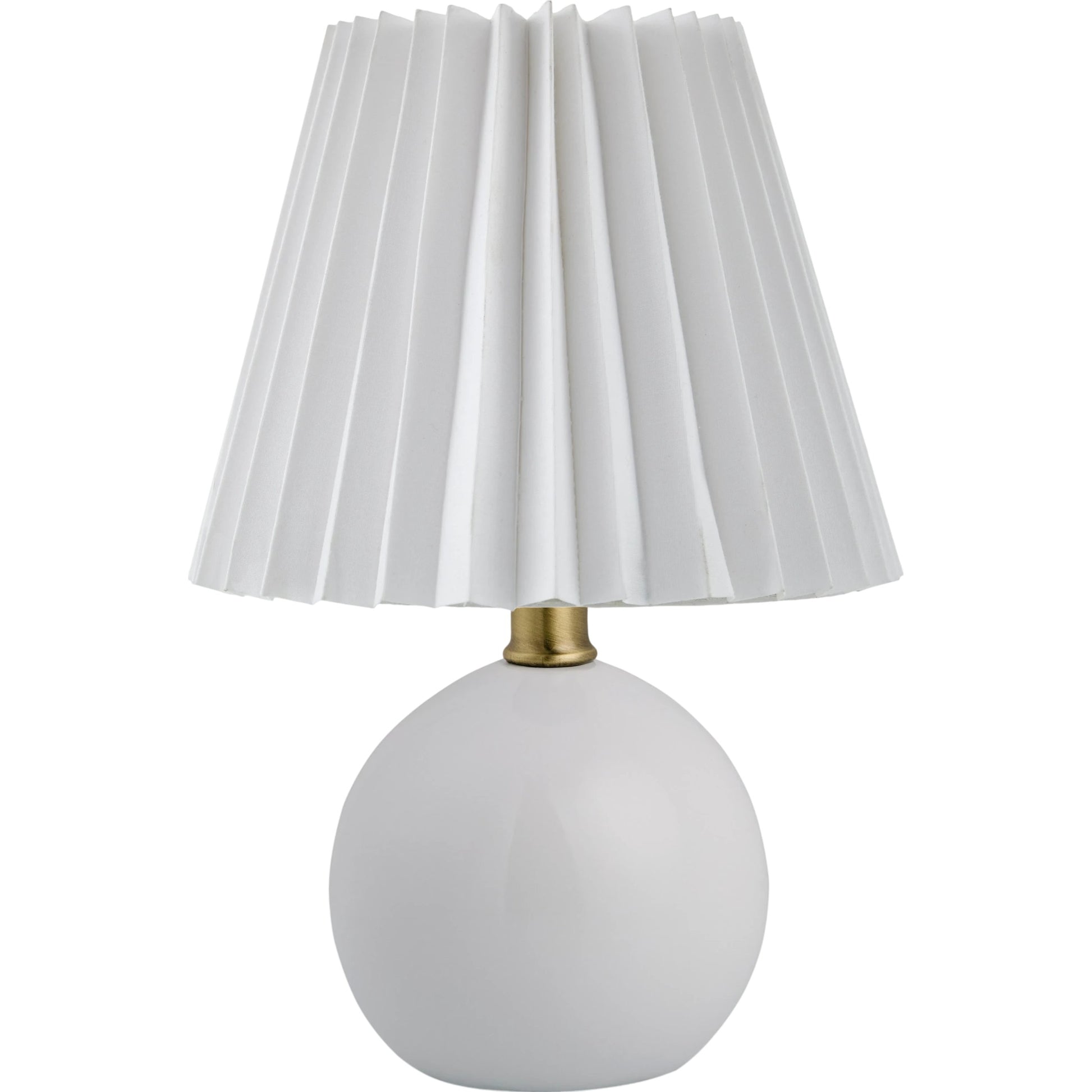 Ferez Accent Table Lamp II - 539196 by Livabliss in glazed. Made from ceramic, linen, polystyrene in a modern style.