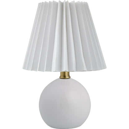 Ferez Accent Table Lamp II - 539196 by Livabliss in glazed. Made from ceramic, linen, polystyrene in a modern style.