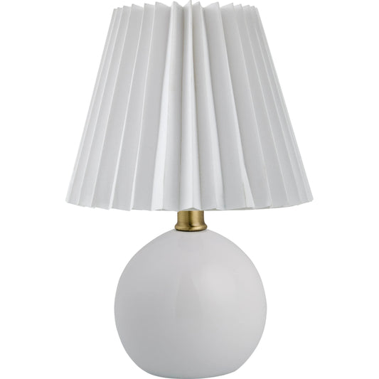 Ferez Accent Table Lamp II - 539196 by Livabliss in glazed. Made from ceramic, linen, polystyrene in a modern style.