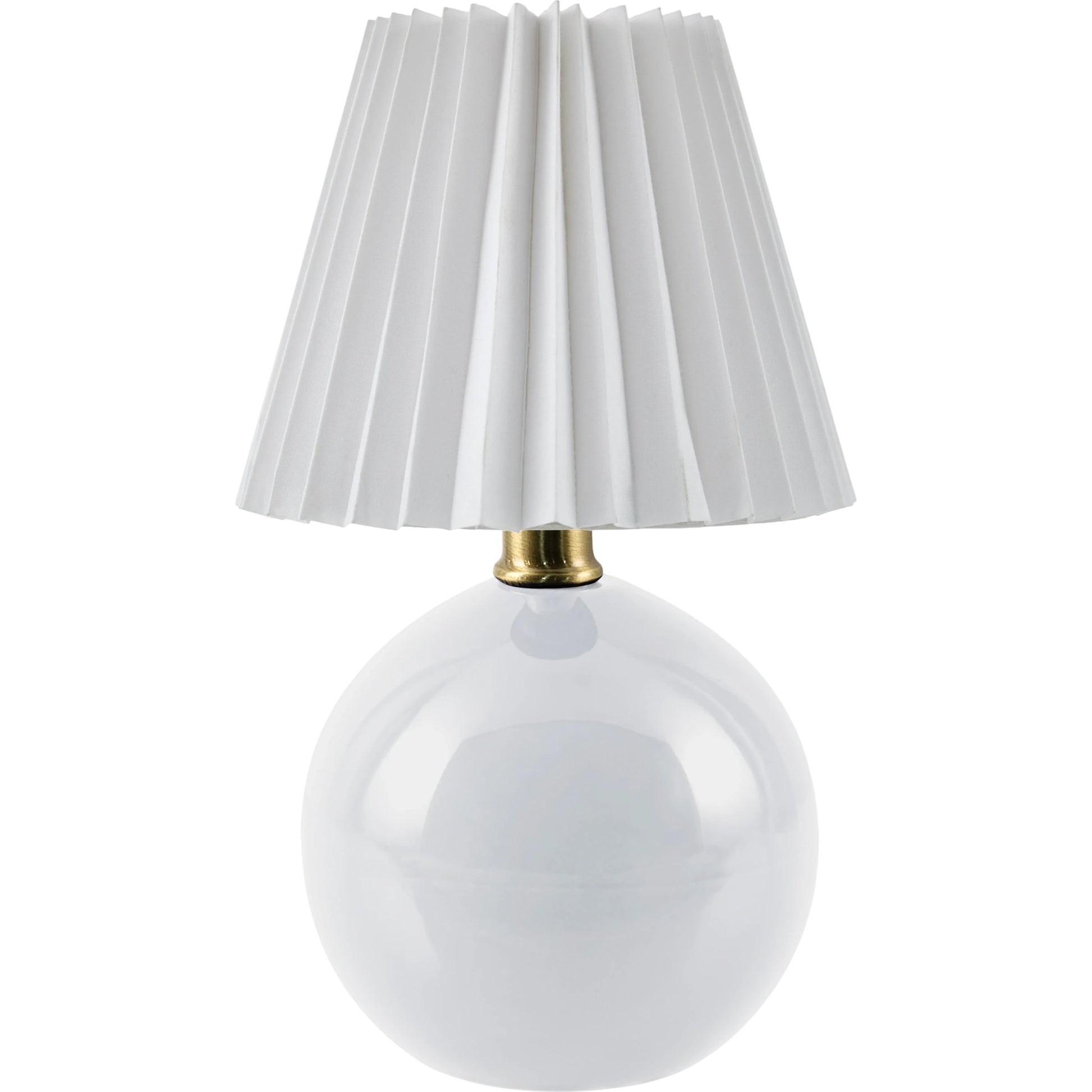 Ferez Accent Table Lamp II - 539196 by Livabliss in glazed. Made from ceramic, linen, polystyrene in a modern style.