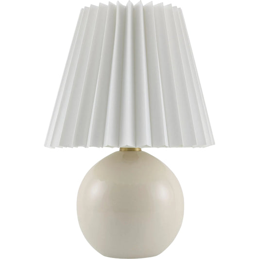 Ferez Accent Table Lamp II - 539196 by Livabliss in glazed. Made from ceramic, linen, polystyrene in a modern style.