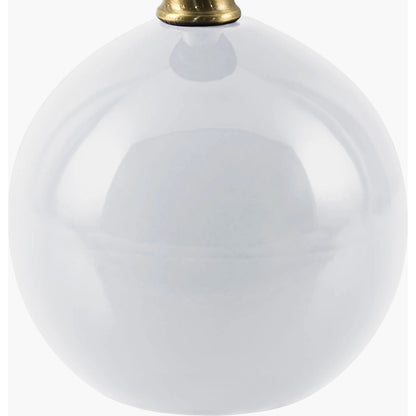 Ferez Accent Table Lamp II - 539196 by Livabliss in glazed. Made from ceramic, linen, polystyrene in a modern style.