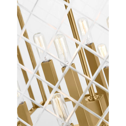 Erro Large Lantern by Visual Comfort & Co.. Made from steel in a unique style.