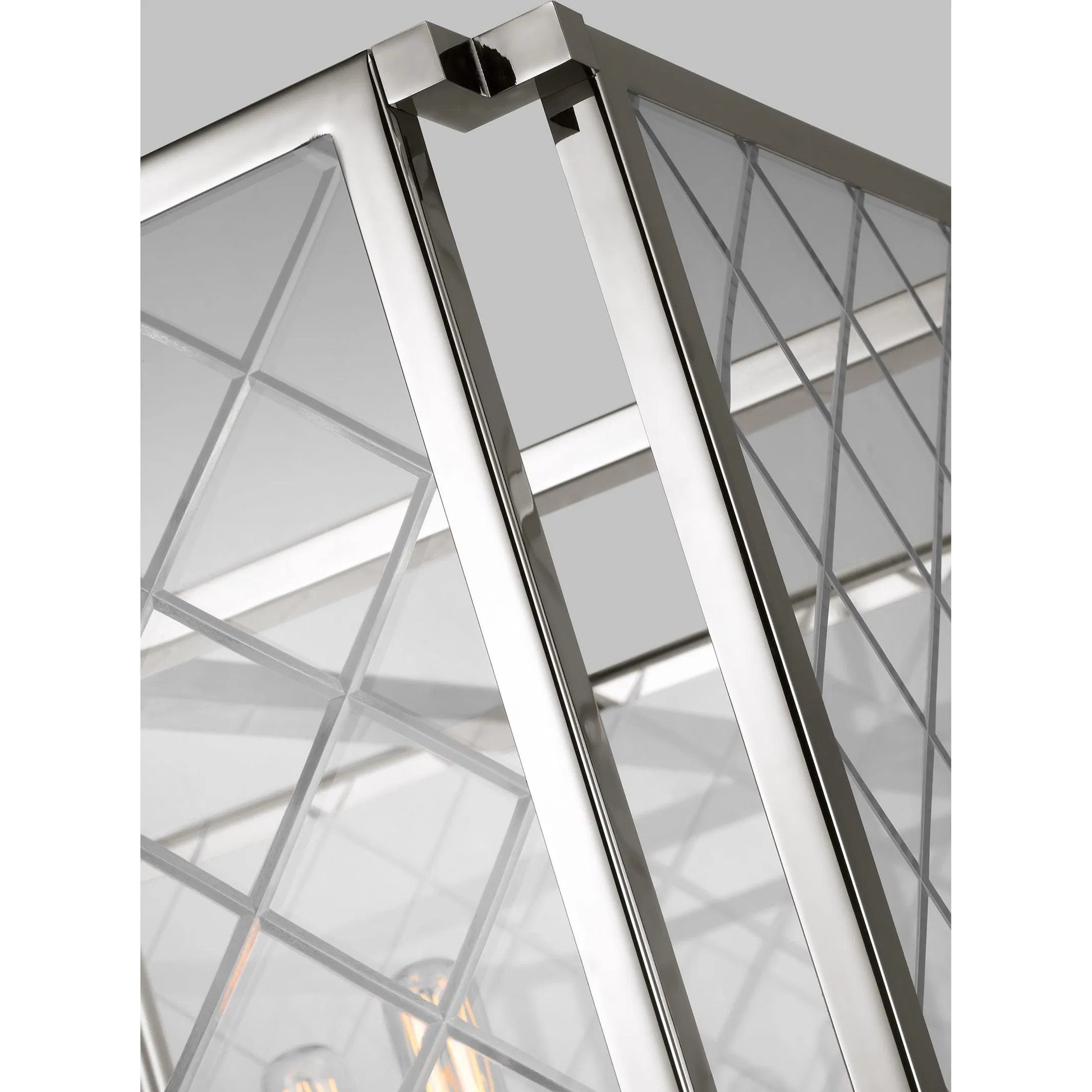 Erro Large Lantern by Visual Comfort & Co.. Made from steel in a unique style.