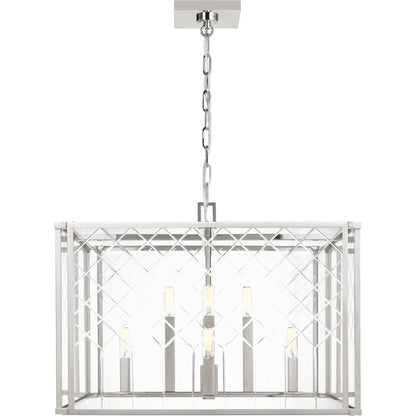 Erro Large Lantern by Visual Comfort & Co.. Made from steel in a unique style.