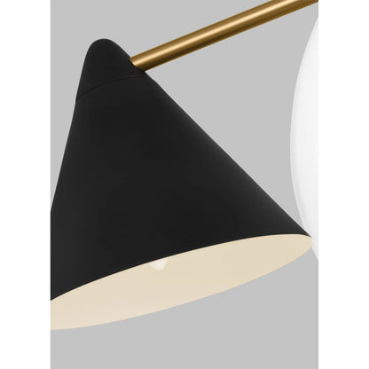 Cosmo Extra Large Chandelier by Visual Comfort & Co. in matte white. Made from steel in a modern style.