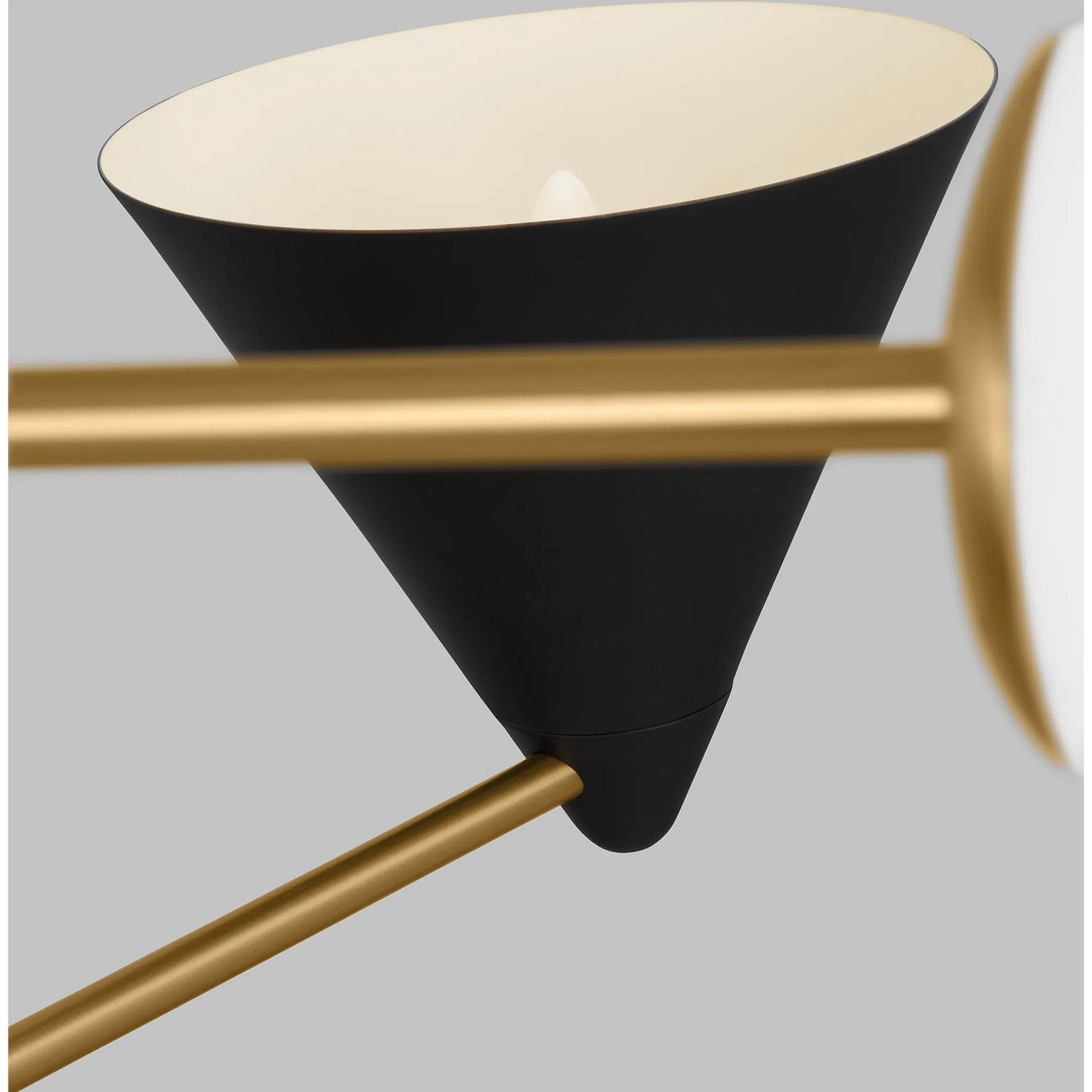 Cosmo Extra Large Chandelier by Visual Comfort & Co. in matte white. Made from steel in a modern style.