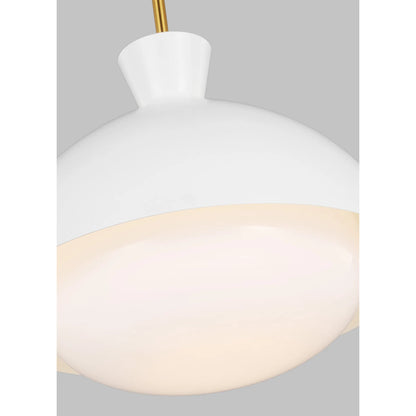 Lucerne One Light Large Pendant by Visual Comfort & Co.. Made from steel in a unique style.