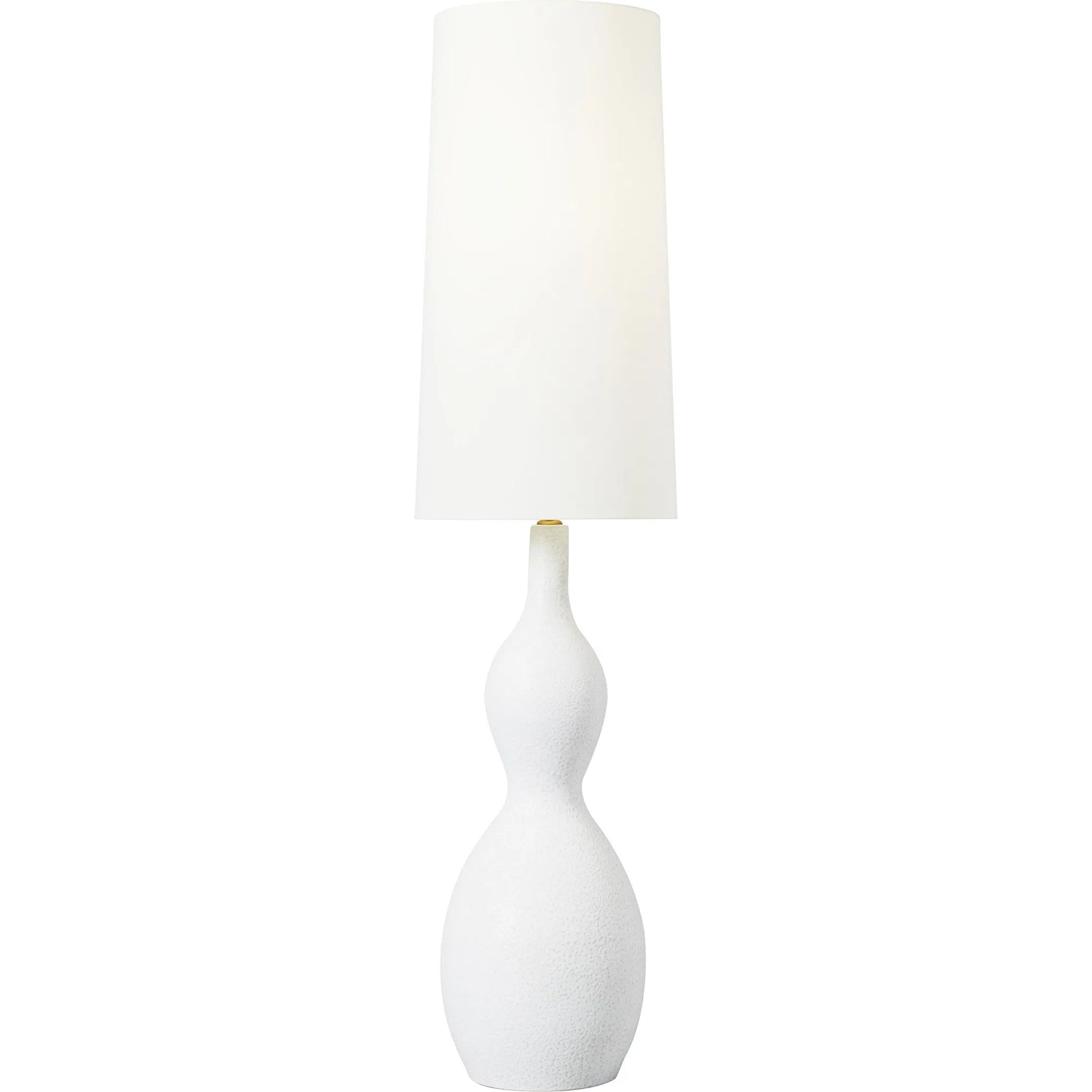 Antonina Floor Lamp by Visual Comfort & Co. in blue celadon. Made from ceramic in a unique style.