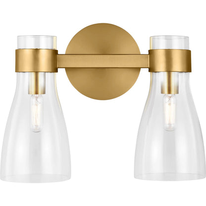 Moritz Two Light Vanity by Visual Comfort & Co.. Made from steel in a unique style.