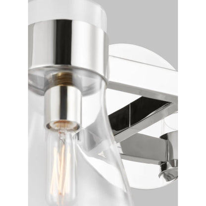 Moritz Two Light Vanity by Visual Comfort & Co.. Made from steel in a unique style.