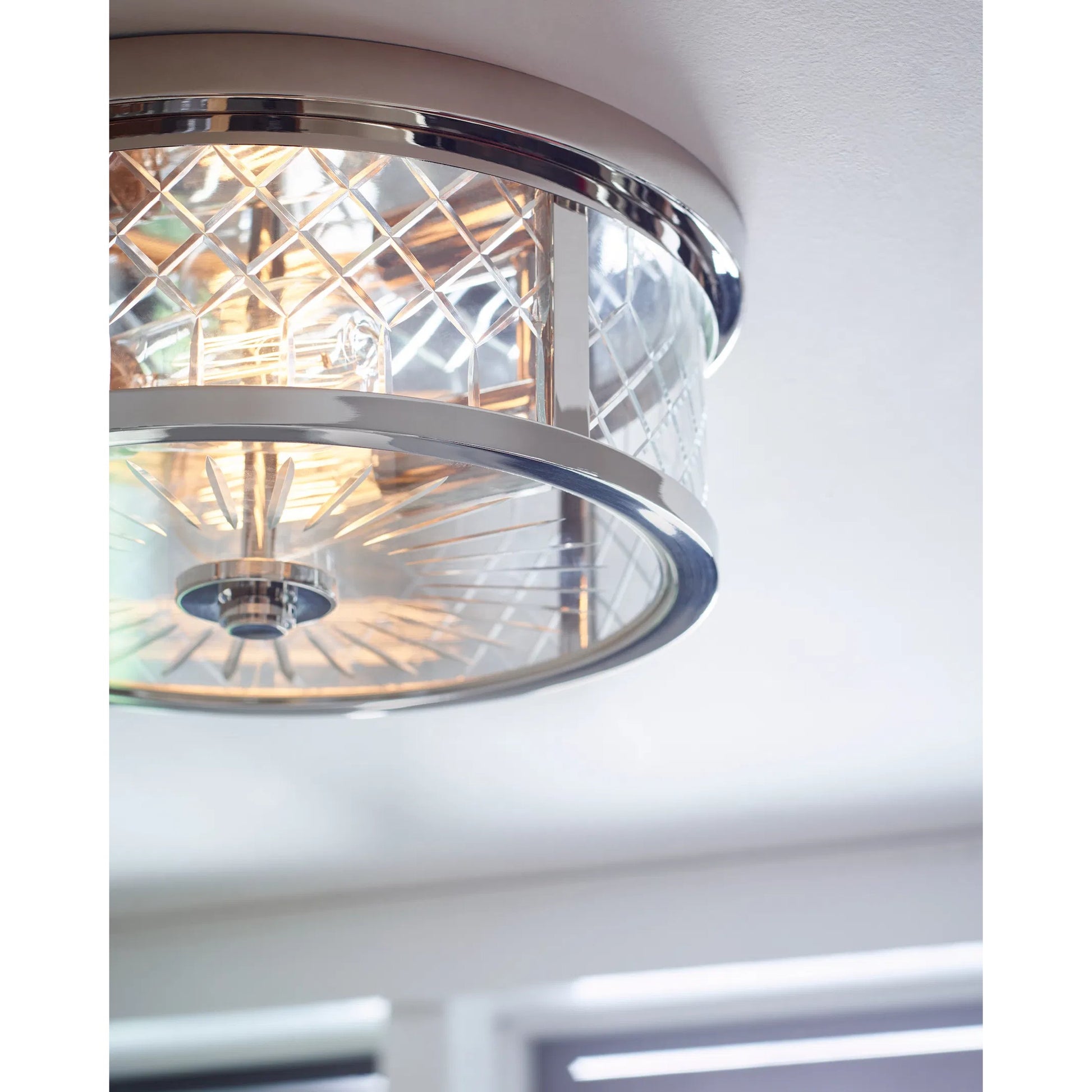 Alec Flush Mount by Visual Comfort & Co.. Made from steel in a unique style.