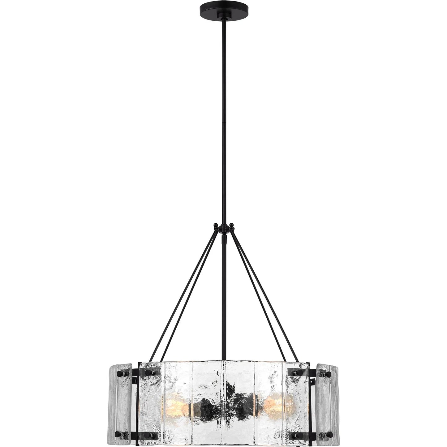 004 SI-2233890 | Primary Silo | Calvert Medium Chandelier by Visual Comfort & Co.. Made from steel in a unique style.
