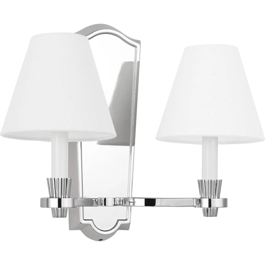 Paisley Double Sconce by Visual Comfort & Co.. Made from steel in a unique style.