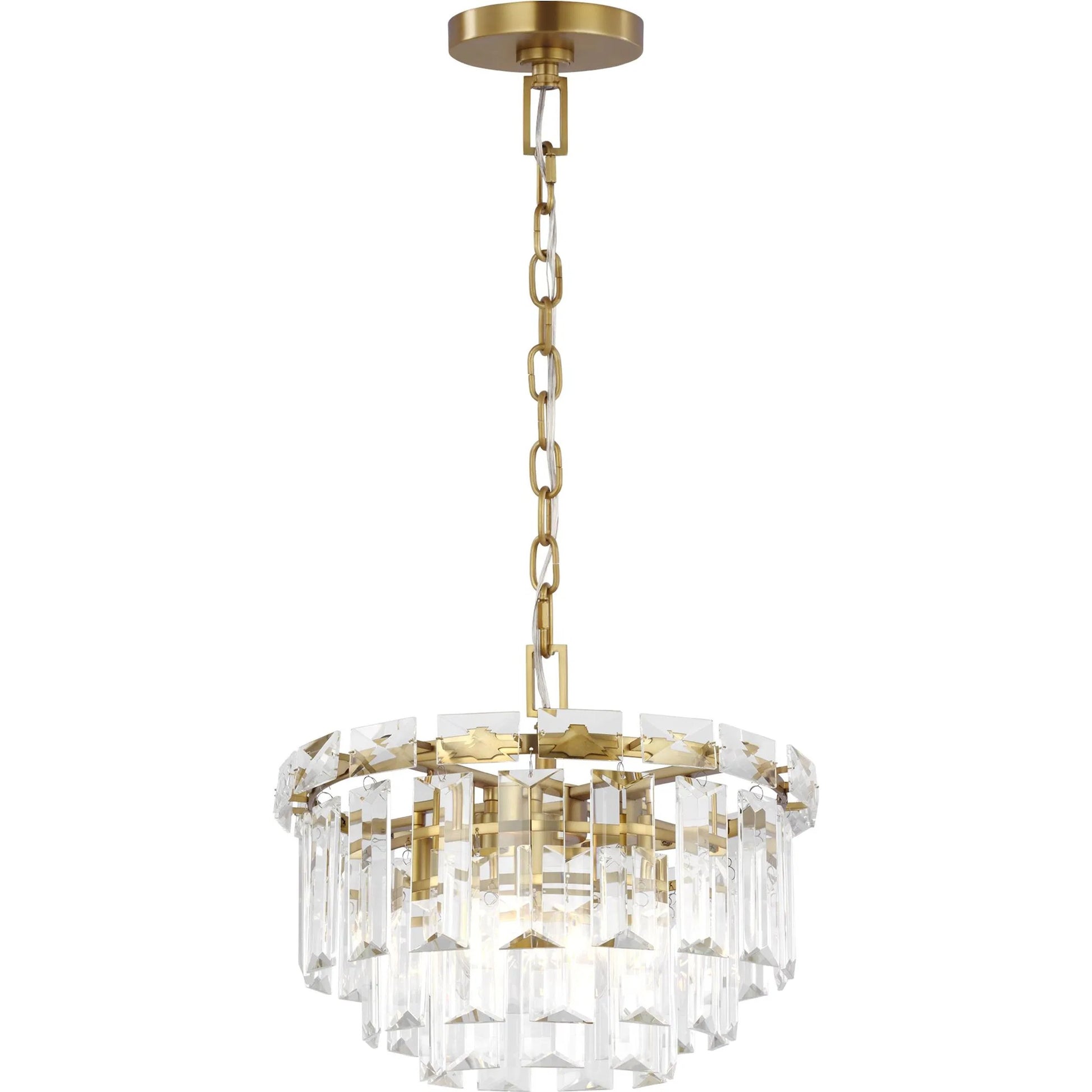 Arden Small Chandelier by Visual Comfort & Co.. Made from steel in a modern style.