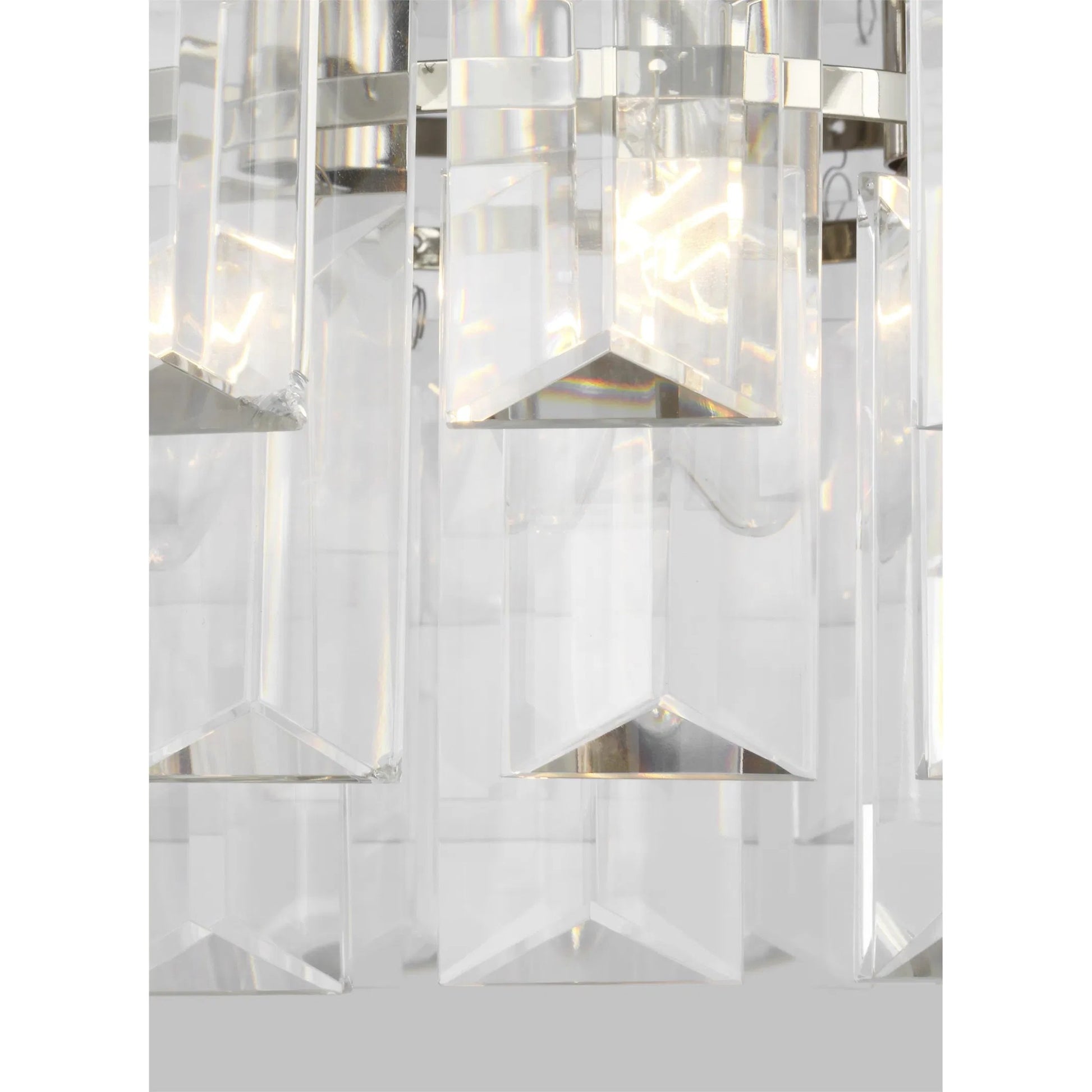 Arden Small Chandelier by Visual Comfort & Co.. Made from steel in a modern style.