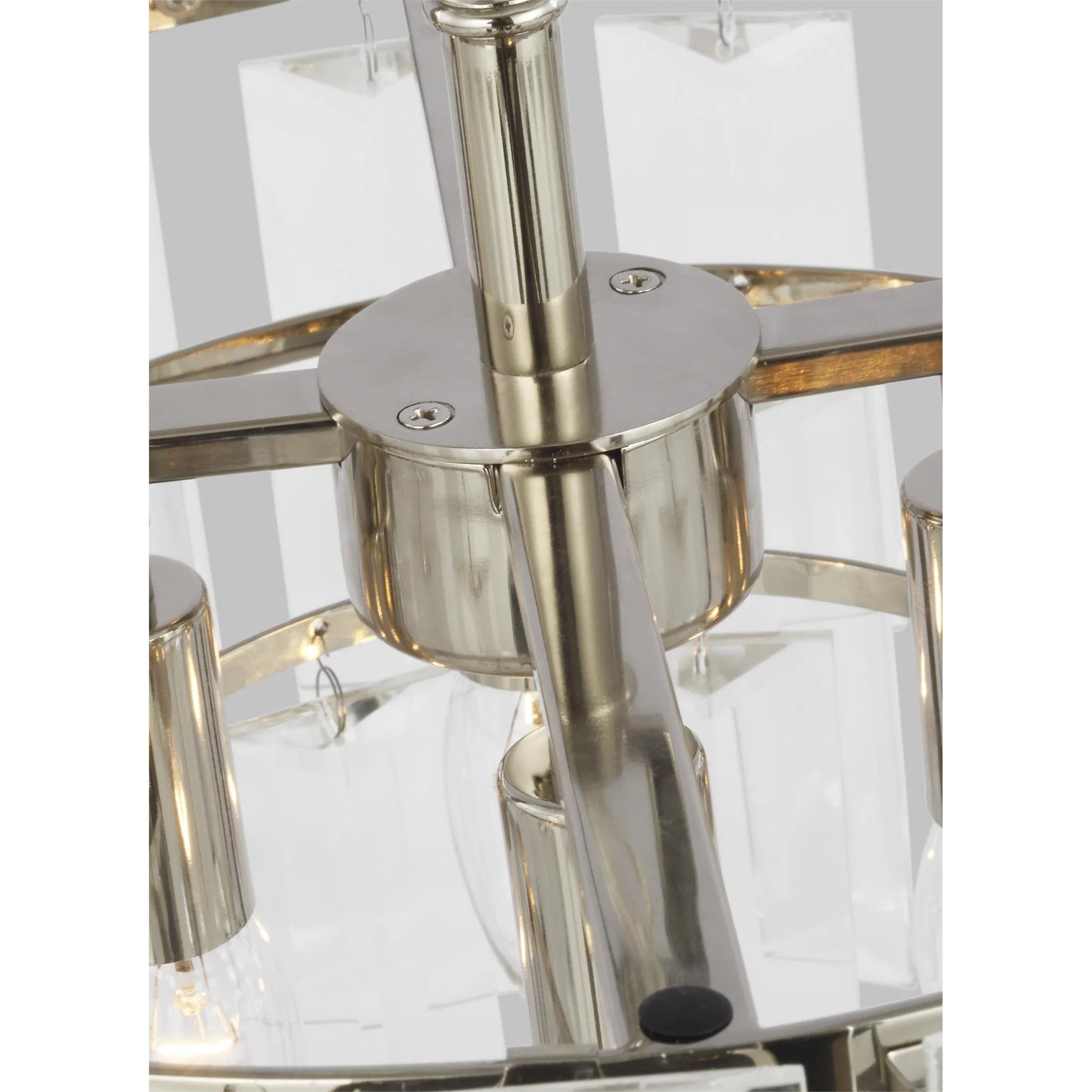 Arden Small Chandelier by Visual Comfort & Co.. Made from steel in a modern style.