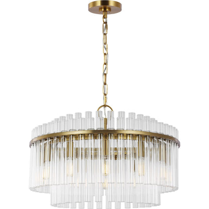 Beckett Medium Chandelier by Visual Comfort & Co.. Made from steel in a unique style.