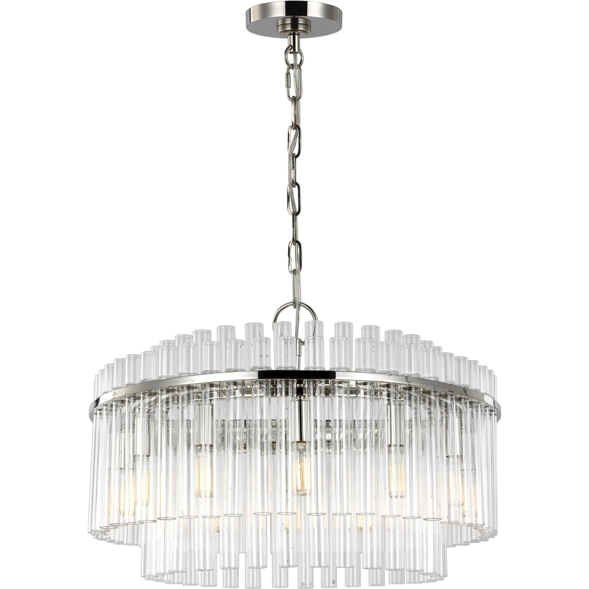 Beckett Medium Chandelier by Visual Comfort & Co.. Made from steel in a unique style.