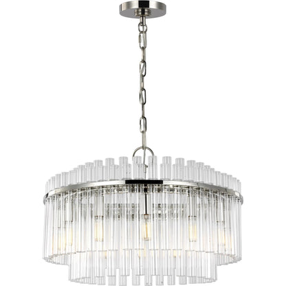 Beckett Medium Chandelier by Visual Comfort & Co.. Made from steel in a unique style.