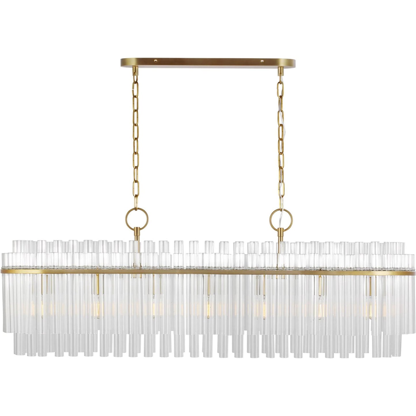 003 SI-2233986 | Primary Silo | Beckett Linear Chandelier by Visual Comfort & Co.. Made from steel in a unique style.