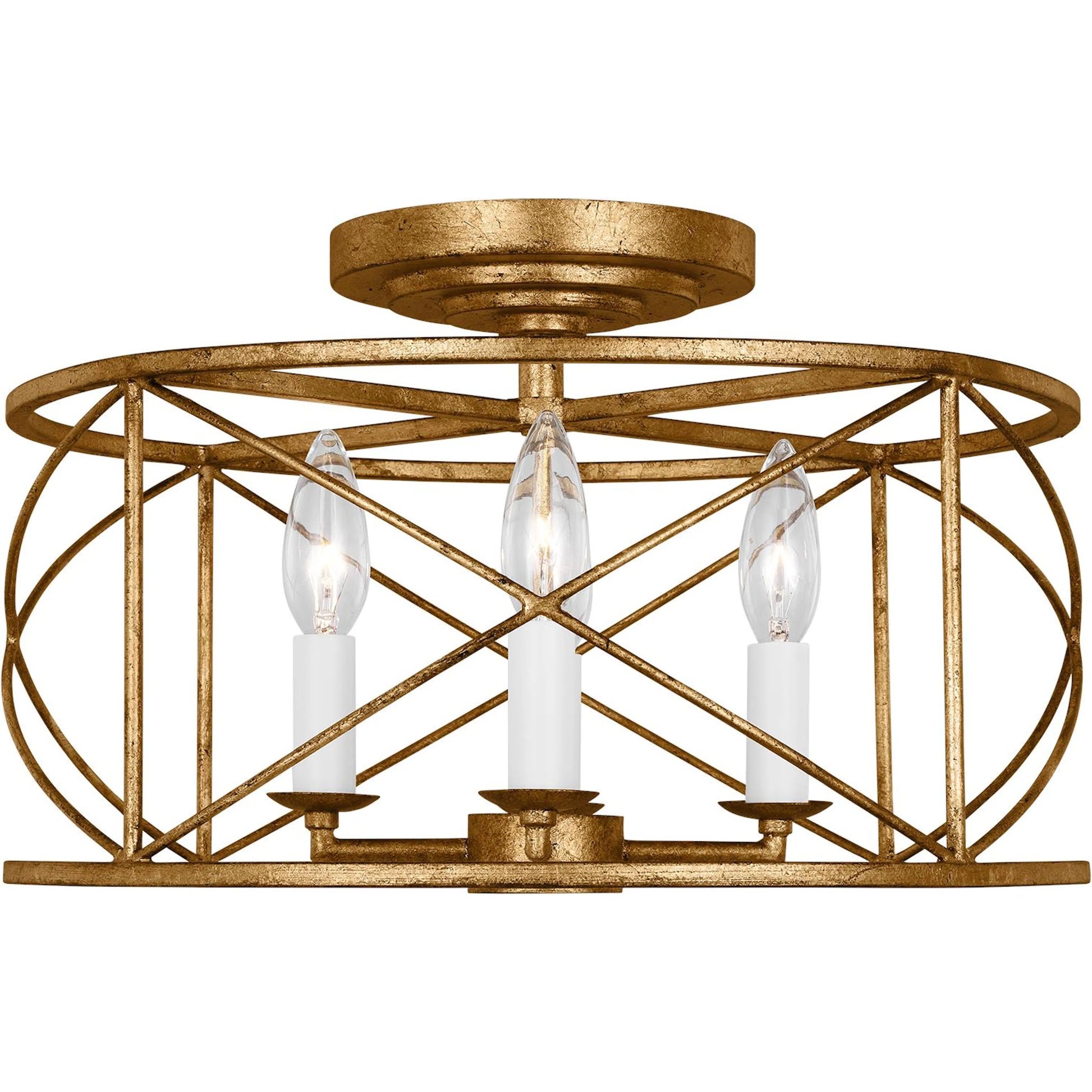 Beatrix Medium Semi-Flush Mount by Visual Comfort & Co.. Made from unique in a unique style.