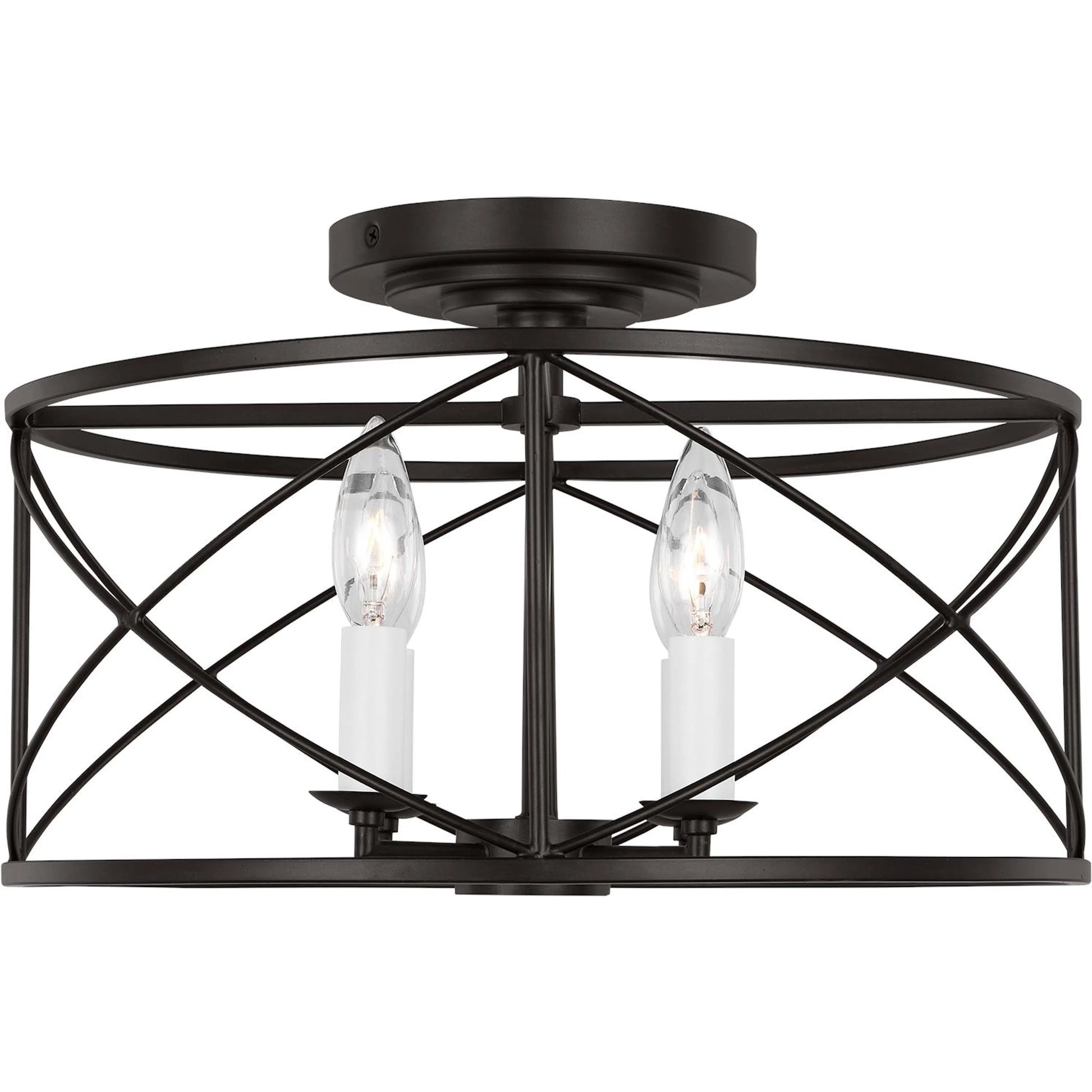Beatrix Medium Semi-Flush Mount by Visual Comfort & Co.. Made from unique in a unique style.