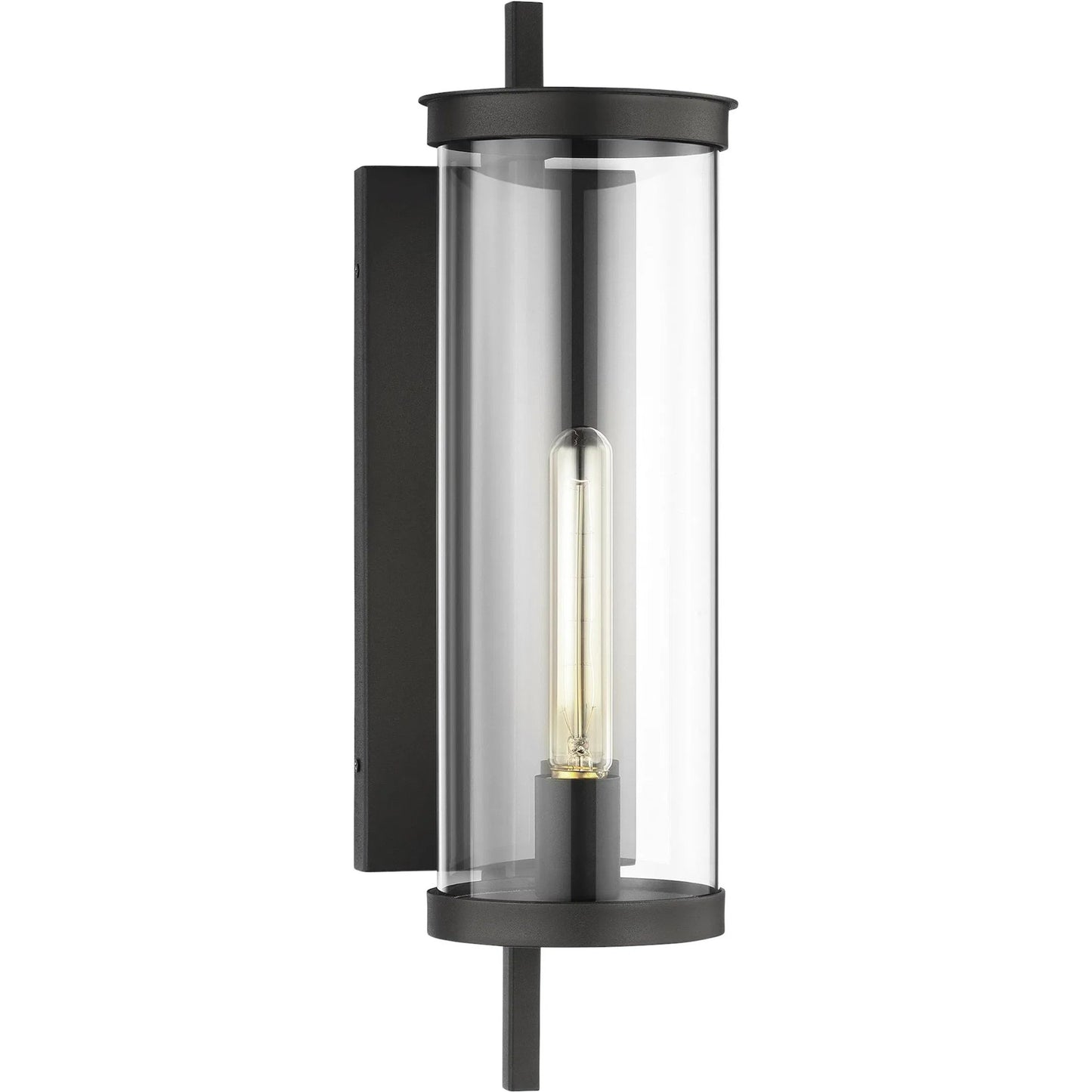 003 SI-2234121 | Additional Silo | Eastham Medium Wall Lantern by Visual Comfort & Co. in textured black. Made from stonestrong in a unique style.