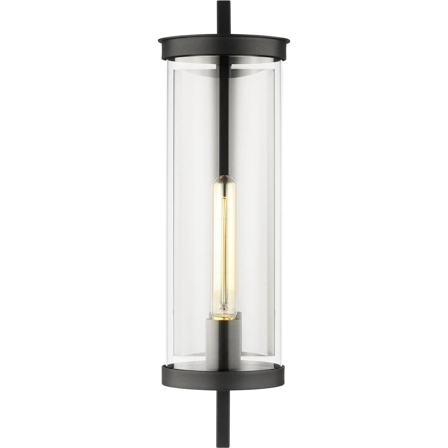 002 SI-2234121 | Primary Silo | Eastham Medium Wall Lantern by Visual Comfort & Co. in textured black. Made from stonestrong in a unique style.