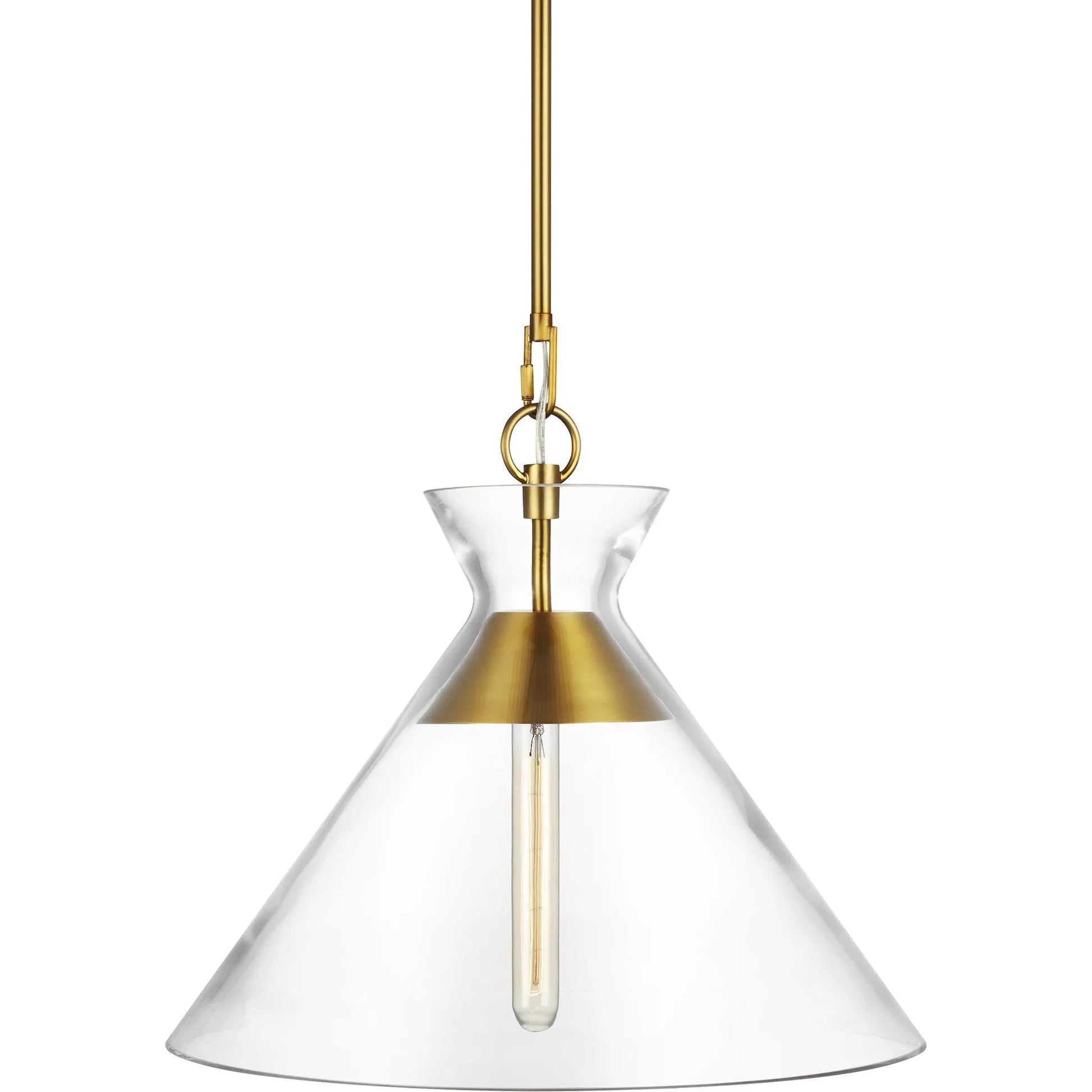 Atlantic Wide Pendant by Visual Comfort & Co.. Made from steel in a unique style.