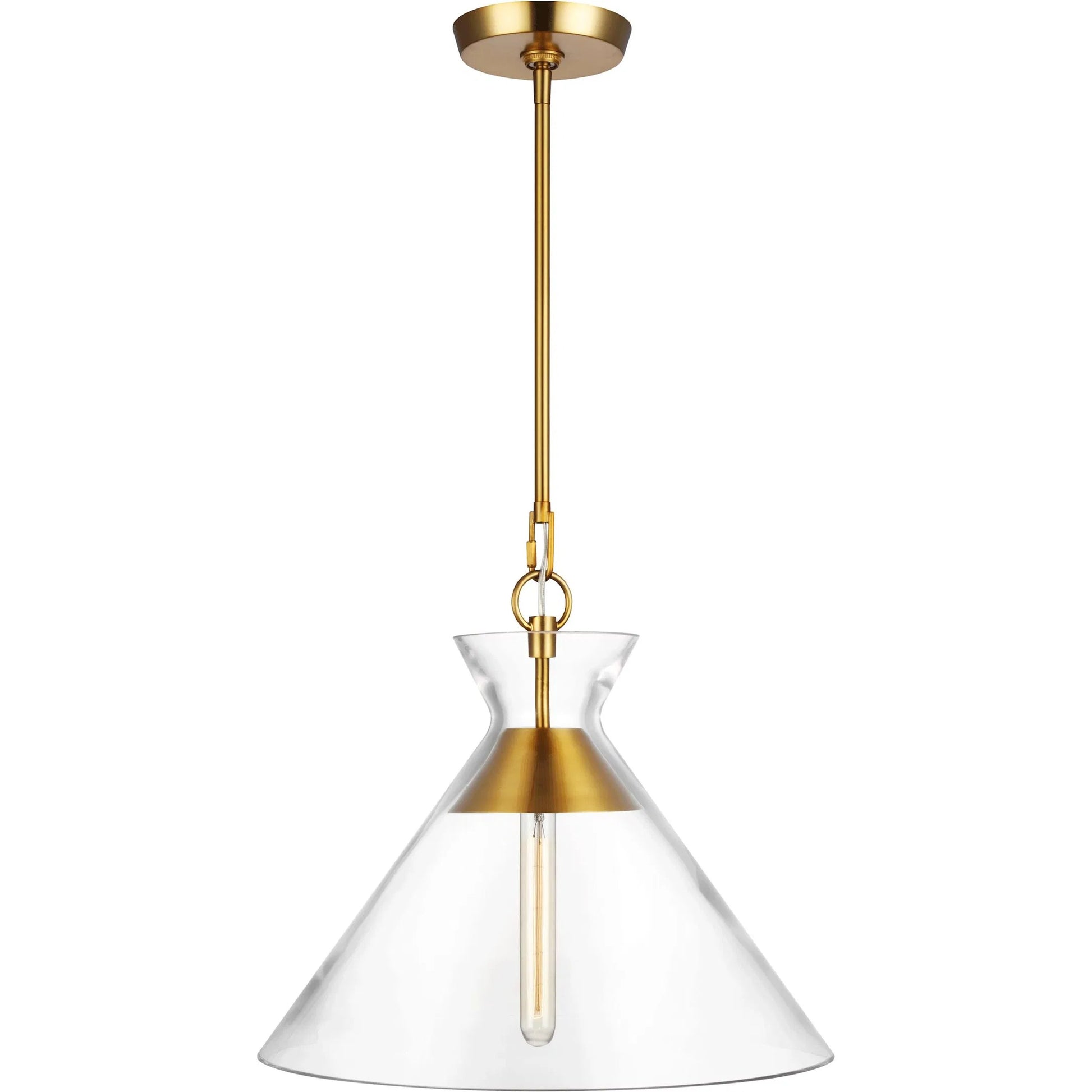 Atlantic Wide Pendant by Visual Comfort & Co.. Made from steel in a unique style.