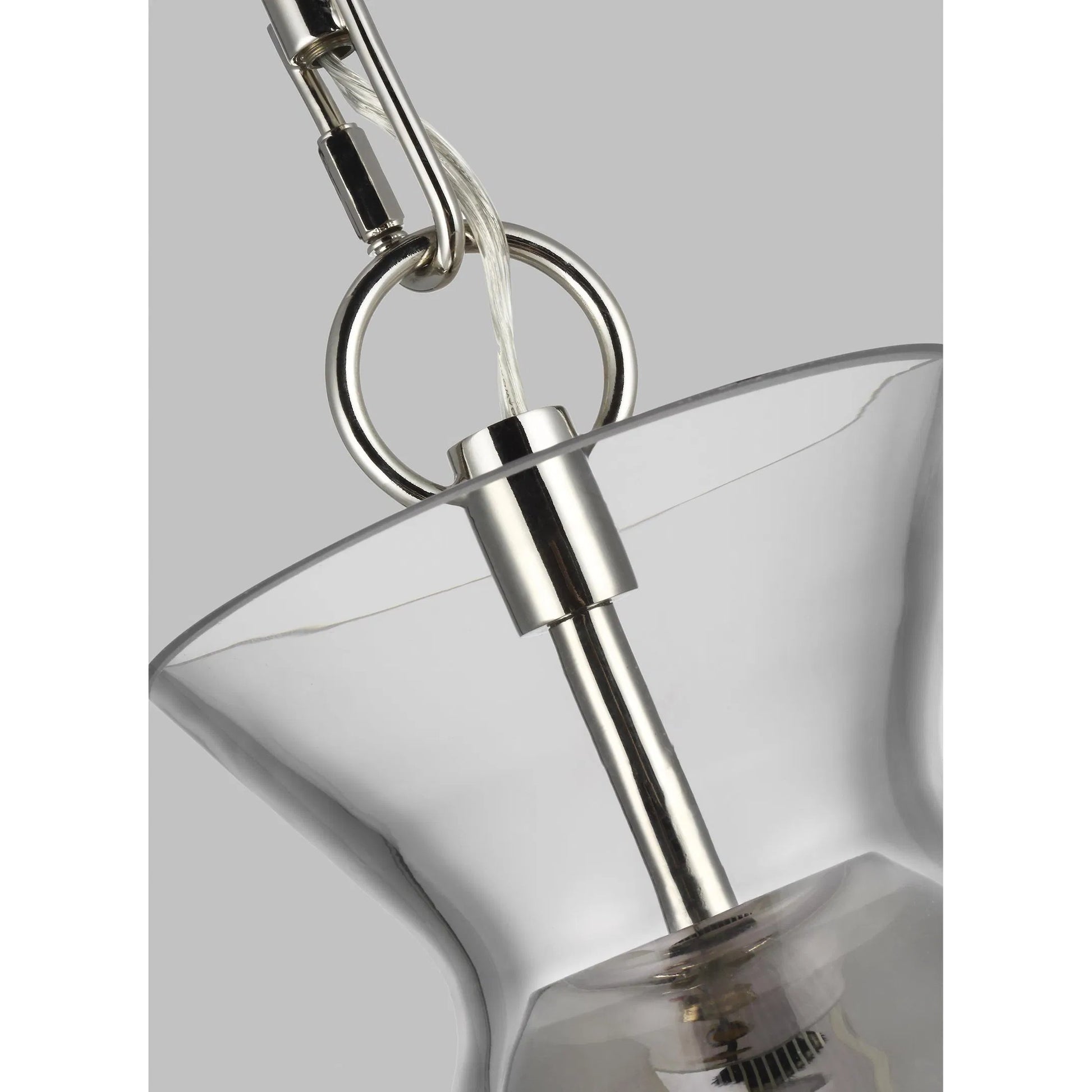 Atlantic Wide Pendant by Visual Comfort & Co.. Made from steel in a unique style.