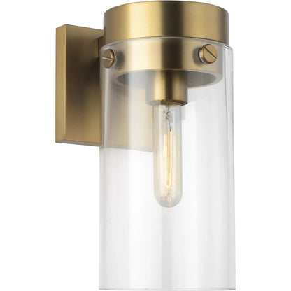 Garrett Sconce by Visual Comfort & Co. in polished nickel. Made from steel in a unique style.
