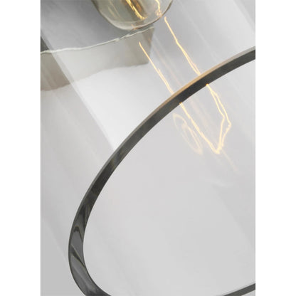 Garrett Sconce by Visual Comfort & Co. in polished nickel. Made from steel in a unique style.