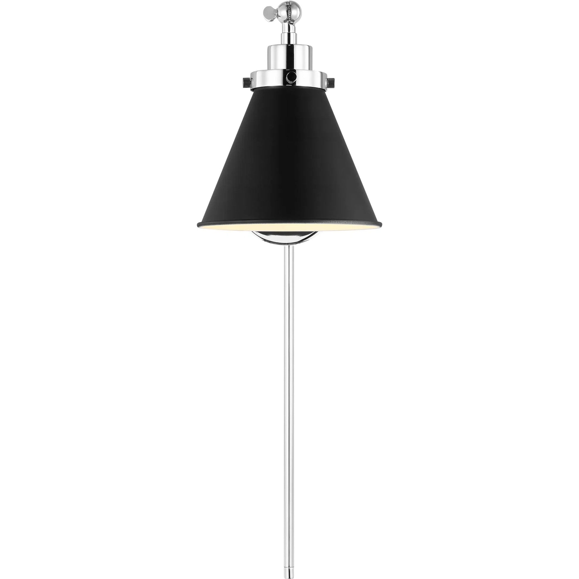 Wellfleet Single Arm Cone Task Sconce by Visual Comfort & Co.. Made from steel in a unique style.