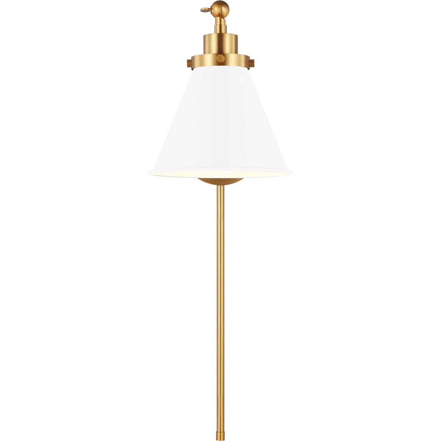 022 SI-2234347 | Additional Silo | Wellfleet Single Arm Cone Task Sconce by Visual Comfort & Co.. Made from steel in a unique style.