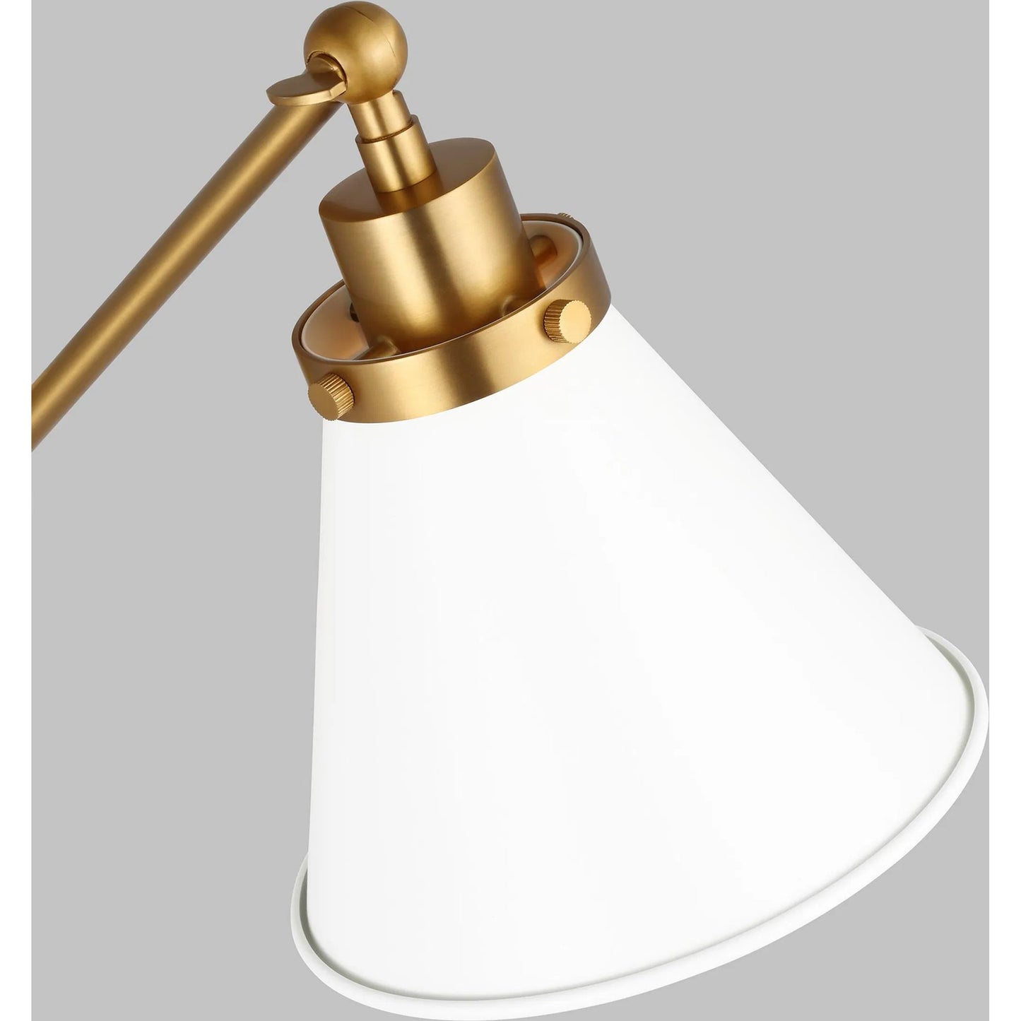 013 SI-2234347 | Additional Silo | Wellfleet Single Arm Cone Task Sconce by Visual Comfort & Co.. Made from steel in a unique style.