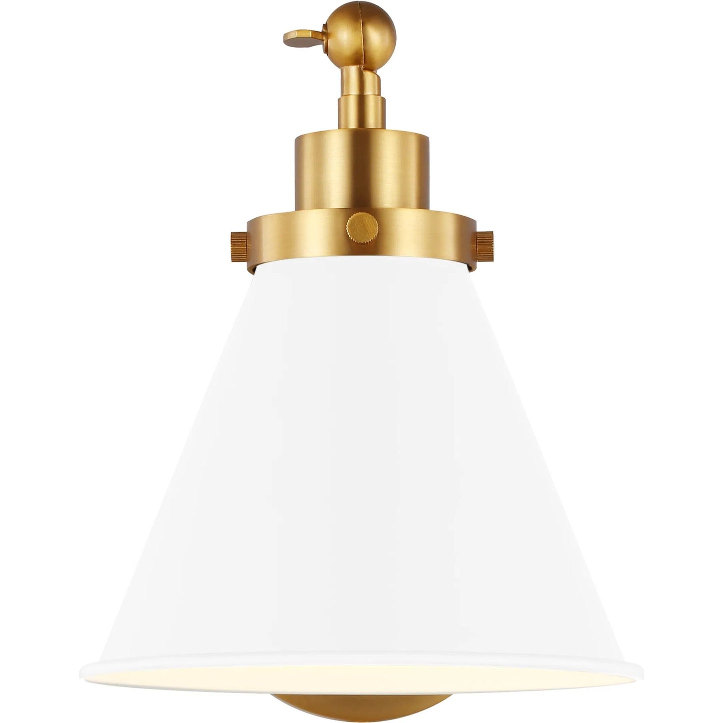 007 SI-2234347 | Primary Silo | Wellfleet Single Arm Cone Task Sconce by Visual Comfort & Co.. Made from steel in a unique style.